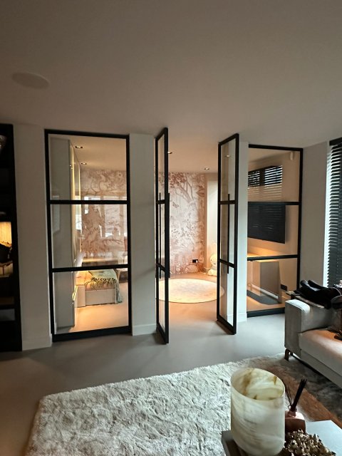 Op maat gemaakte stalen taatsdeuren stalen deuren door Staal Style hotelchique interieur