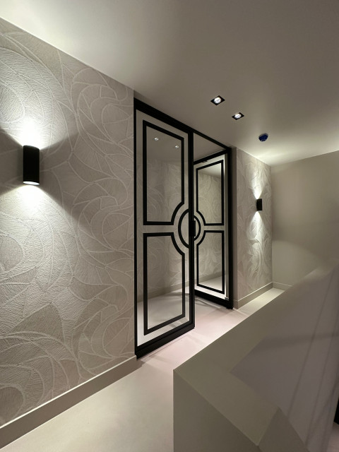 Staal style Hotel chique interieur op maat gemaakte stalen deuren