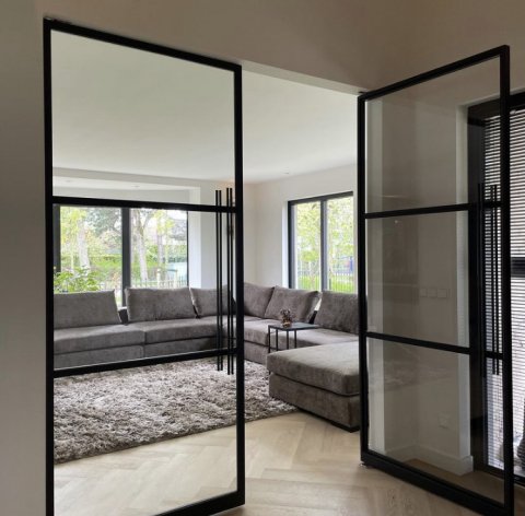 Stalen taatsdeur op maat gemaakt door Staal Style