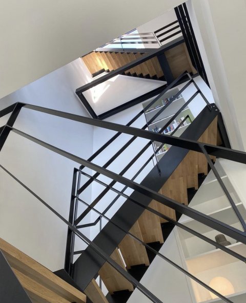 Stalen trap als eyecatcher in je huis door Staal Style