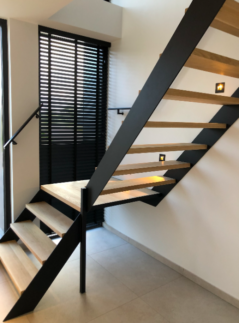Stalen trap op maat gemaakt door Staal Style