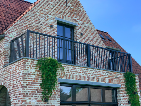Tuinschermen en terraswanden van staal op maat gemaakt door Staal Style