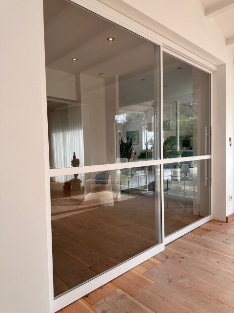 witte stalen schuifdeuren op maat gemaakt door Staal Style